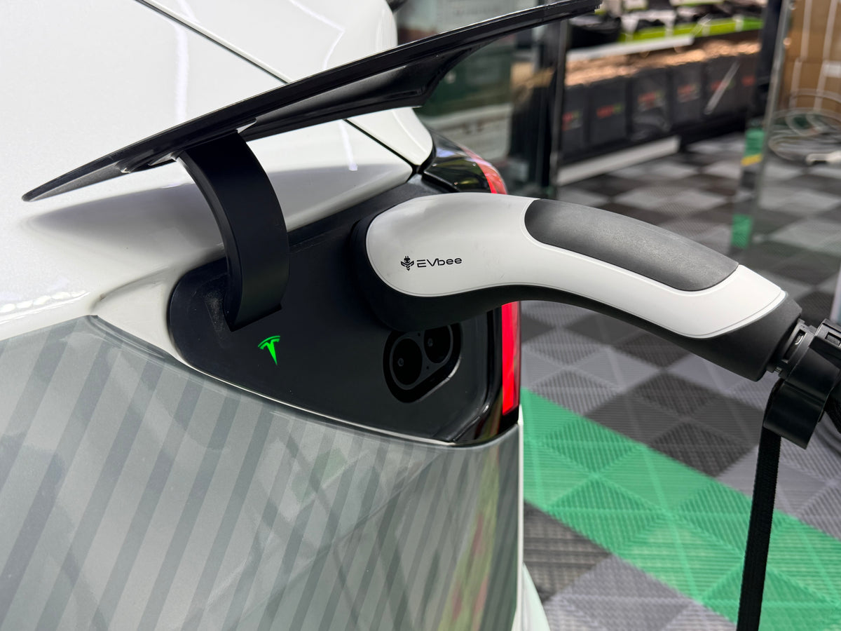 S3XYEV 32A三相雙溫控紅色工業頭5針(62mm)IP67帶溫控CEE to Type 2流動充電器(第二代)7.5米 兩年保用(現貨)