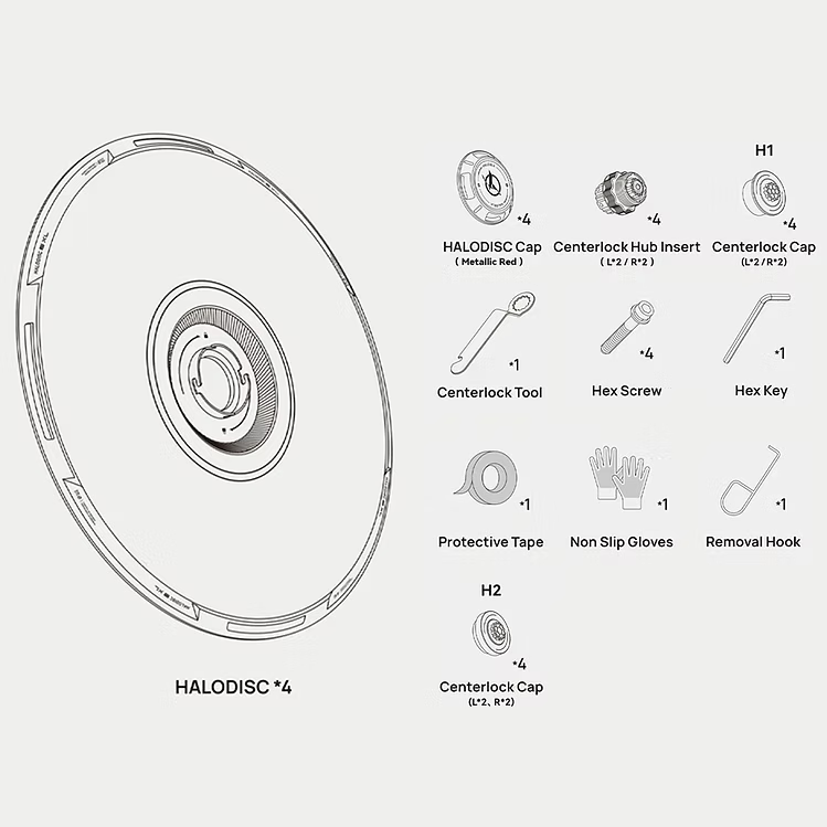 HALODISC 2 Wheel Covers for Tesla Model Y Juniper 19" Crossflow Wheels丨RTP Sale