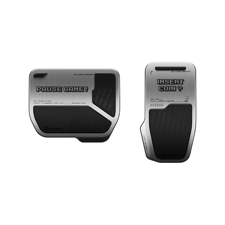 HALOBLK 合金踏板Alloy Car Pedal Covers for Tesla|Toy Switch 2.0