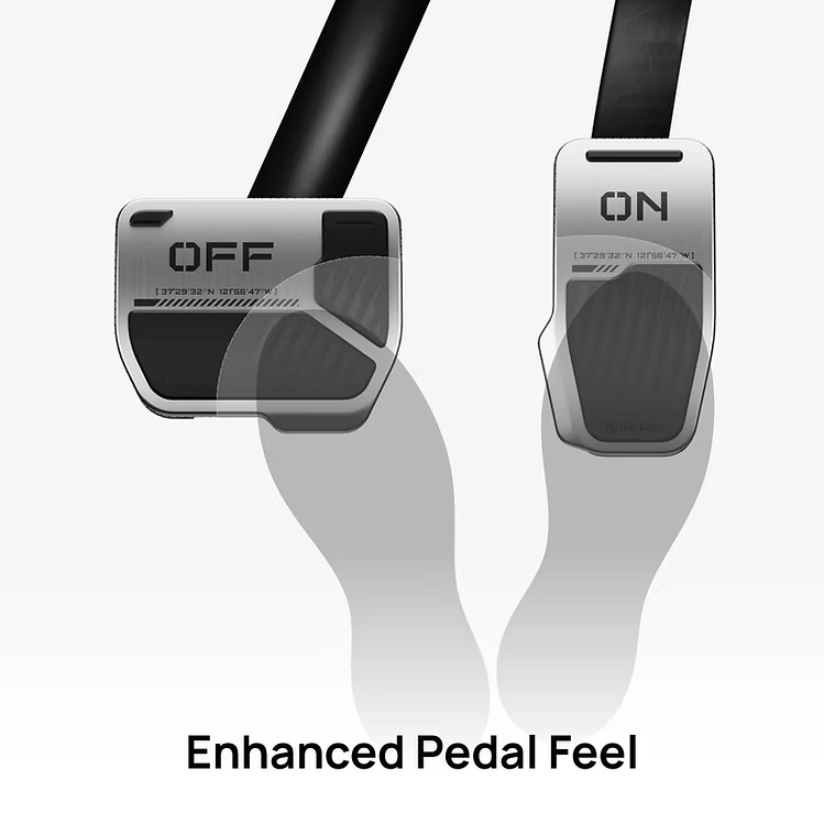 HALOBLK 合金踏板Alloy Car Pedal Covers for Tesla|Toy Switch 2.0