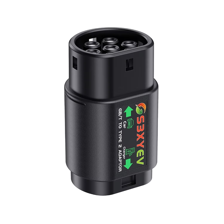 S3XYEV(溫控)AC Adapter Pro GB/T to Type 2交流轉接器(港車北上專用)兩年保用