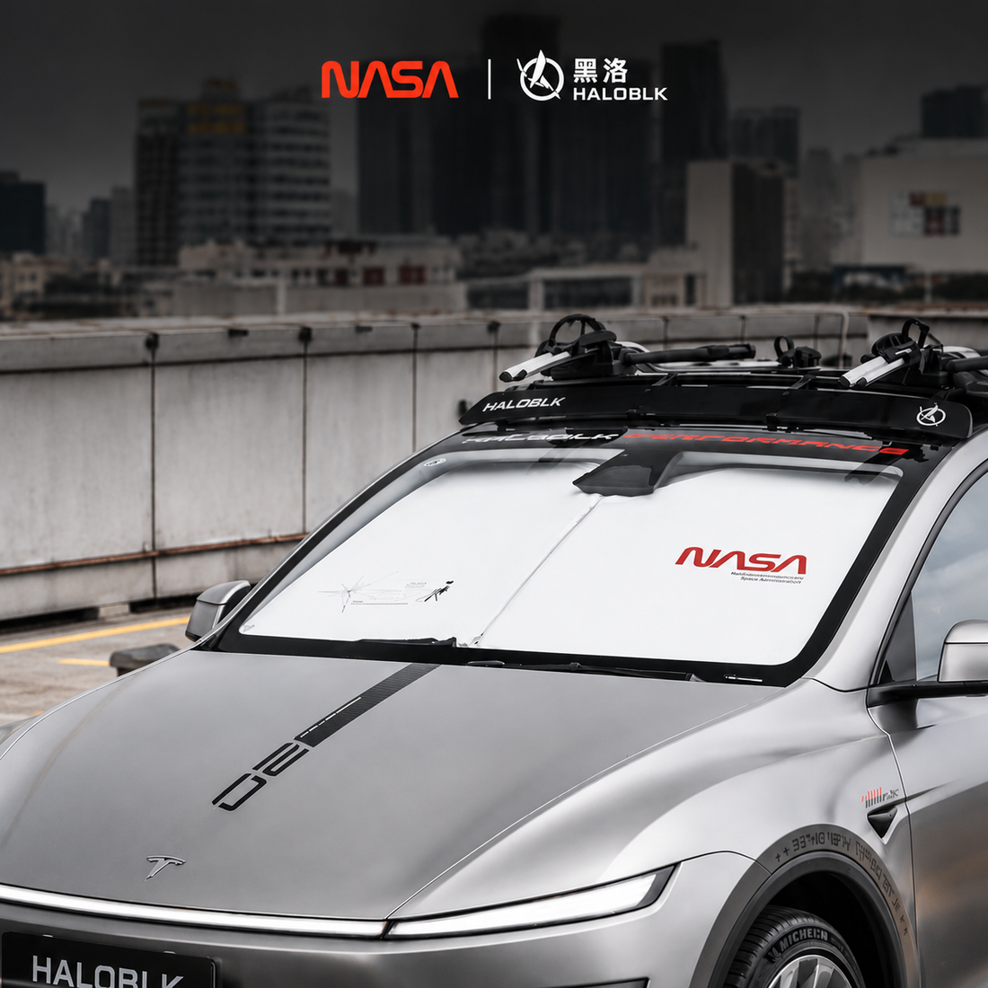 NASA Haloblk 隔熱擋風玻璃遮陽擋/前擋遮陽傘(現貨發售)