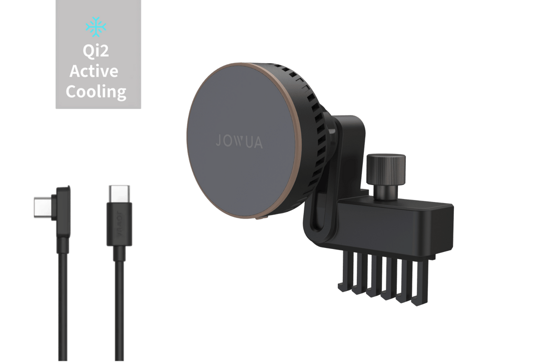 Jowua Active Cooling MagSafe Car Mount for Air Vents (Model 3 & Model Y)(現貨)