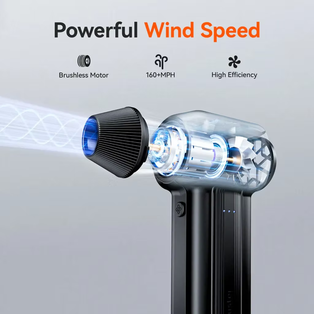 WOLFBOX MF60 Compressed Air Duster 強力風槍