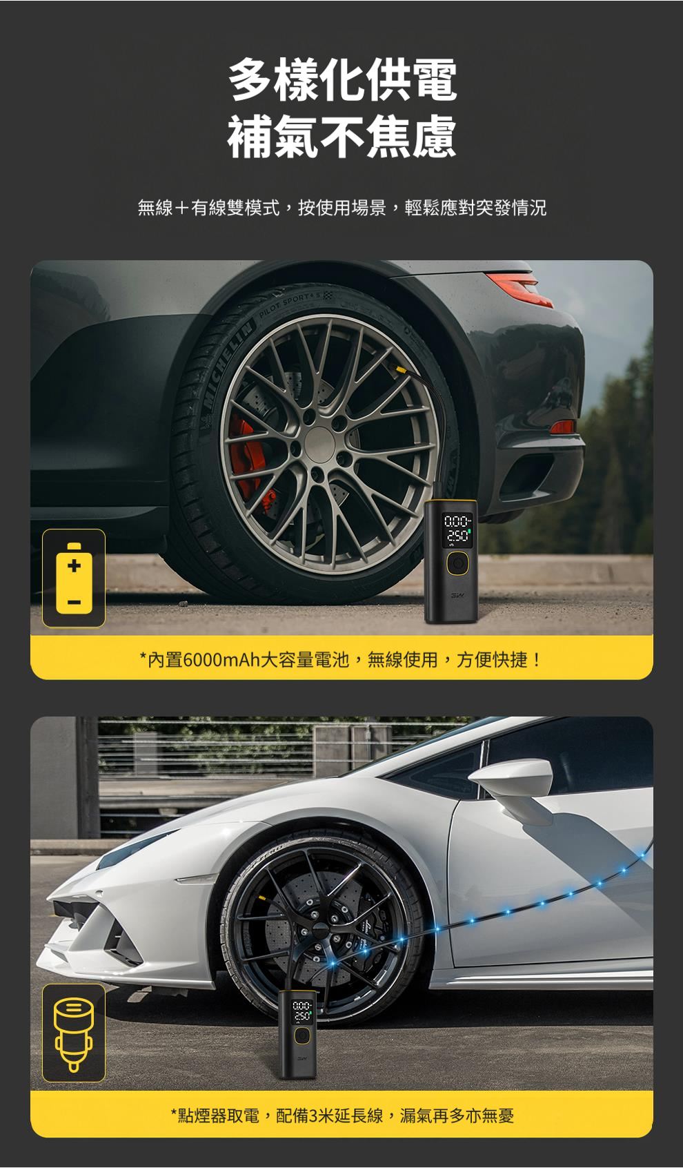 3W 打氣泵