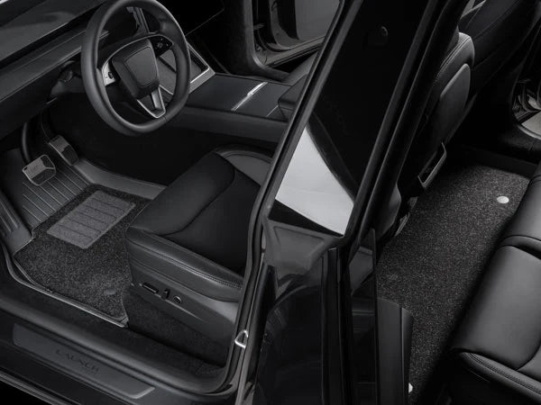 HALOBLK Model Y 2021-2026 專用全包圍腳墊 (右軚連毛毯)現貨