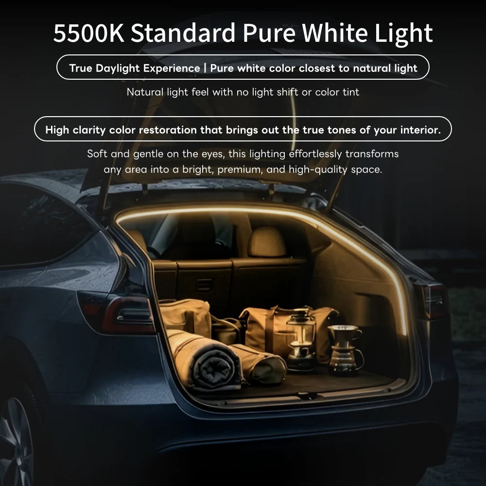 Jowua Tesla Model Y Trunk Ambient Light - USB-C LED Strip