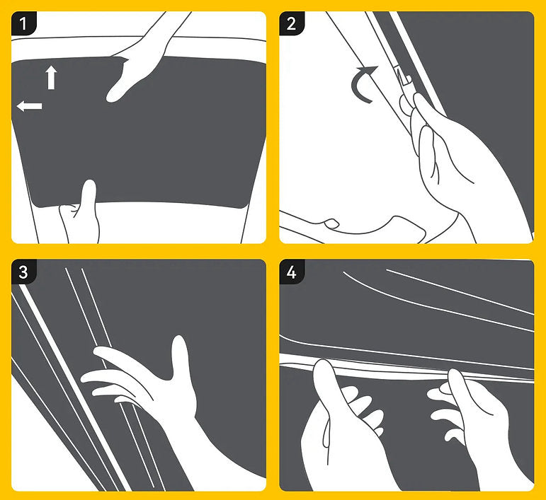 3W UV Heat Insulation Foldable Car Sunshade 灰色 for Tesla Model 3 Highland&Y Juniper(現貨)