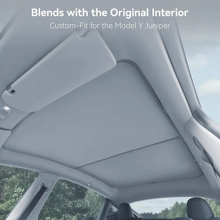 3W UV Heat Insulation Foldable Car Sunshade 灰色 for Tesla Model 3 Highland&Y Juniper(現貨)