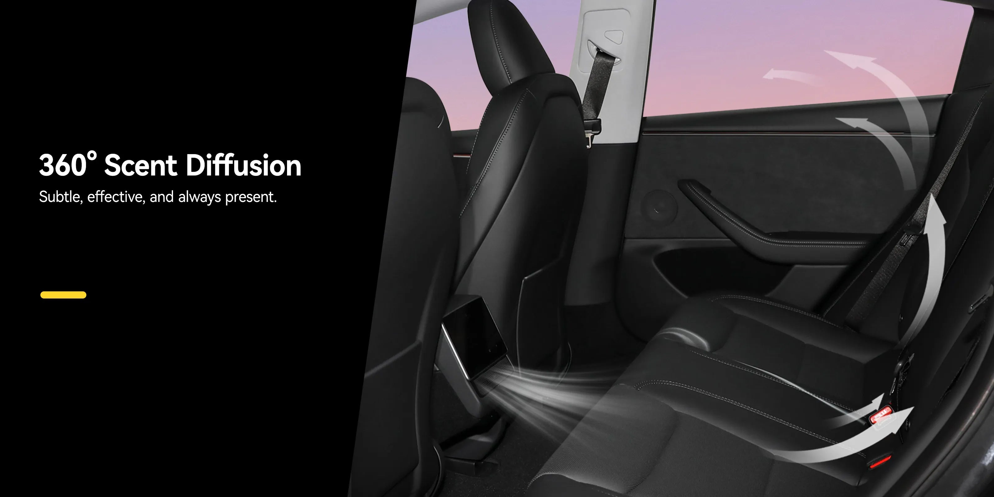3W 後排冷氣香薰 for Model 3 Highland 2024+ / Y Juniper 2025+(現貨)