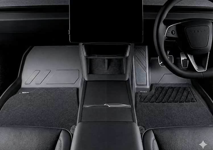 HALOBLK Model 3 Highland (2024+)專用全包圍防水腳踏墊（連毛毯）右軚版（現貨）