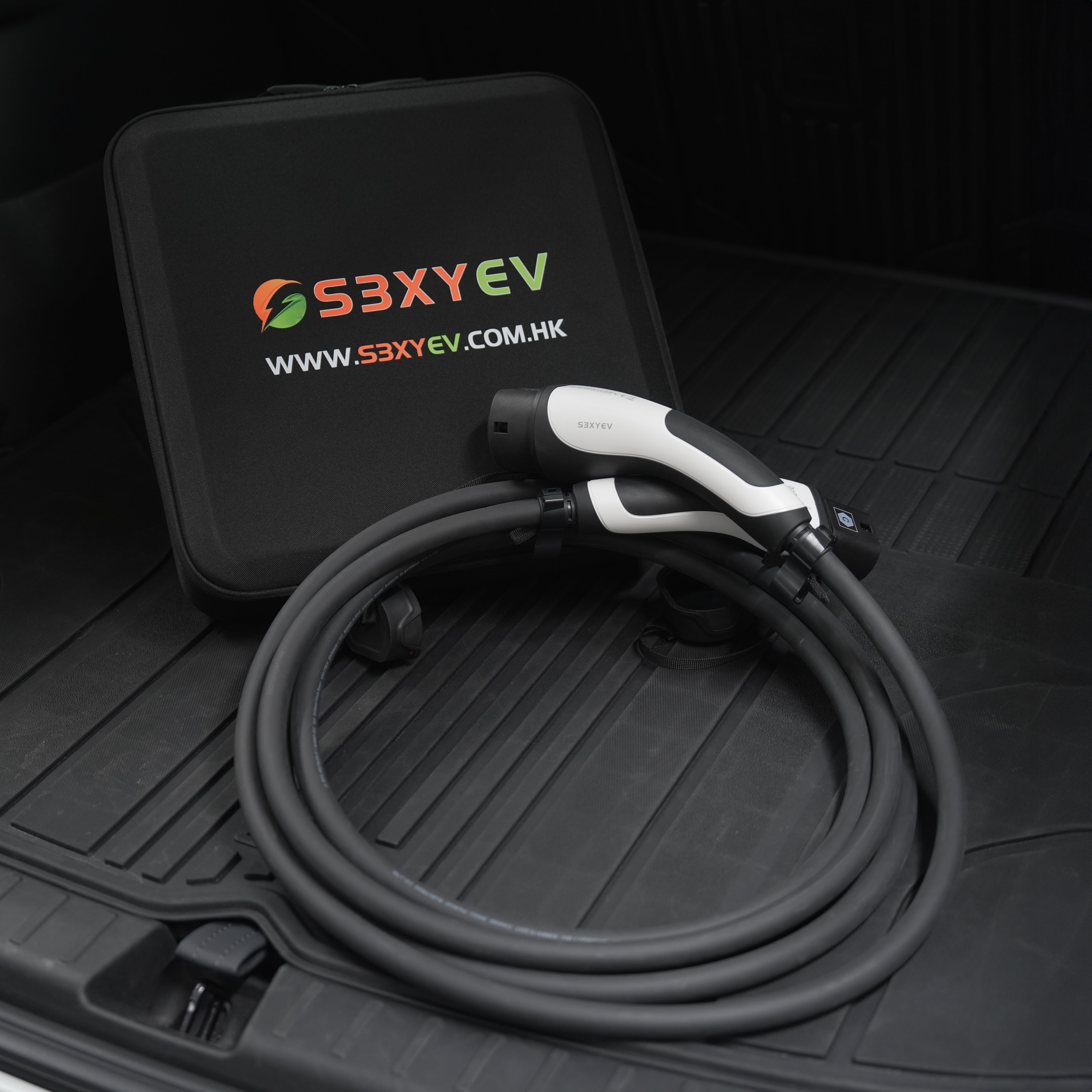 全新第二代S3XYEV 32A三相Type 2 to Type 2中速充電線(現貨)