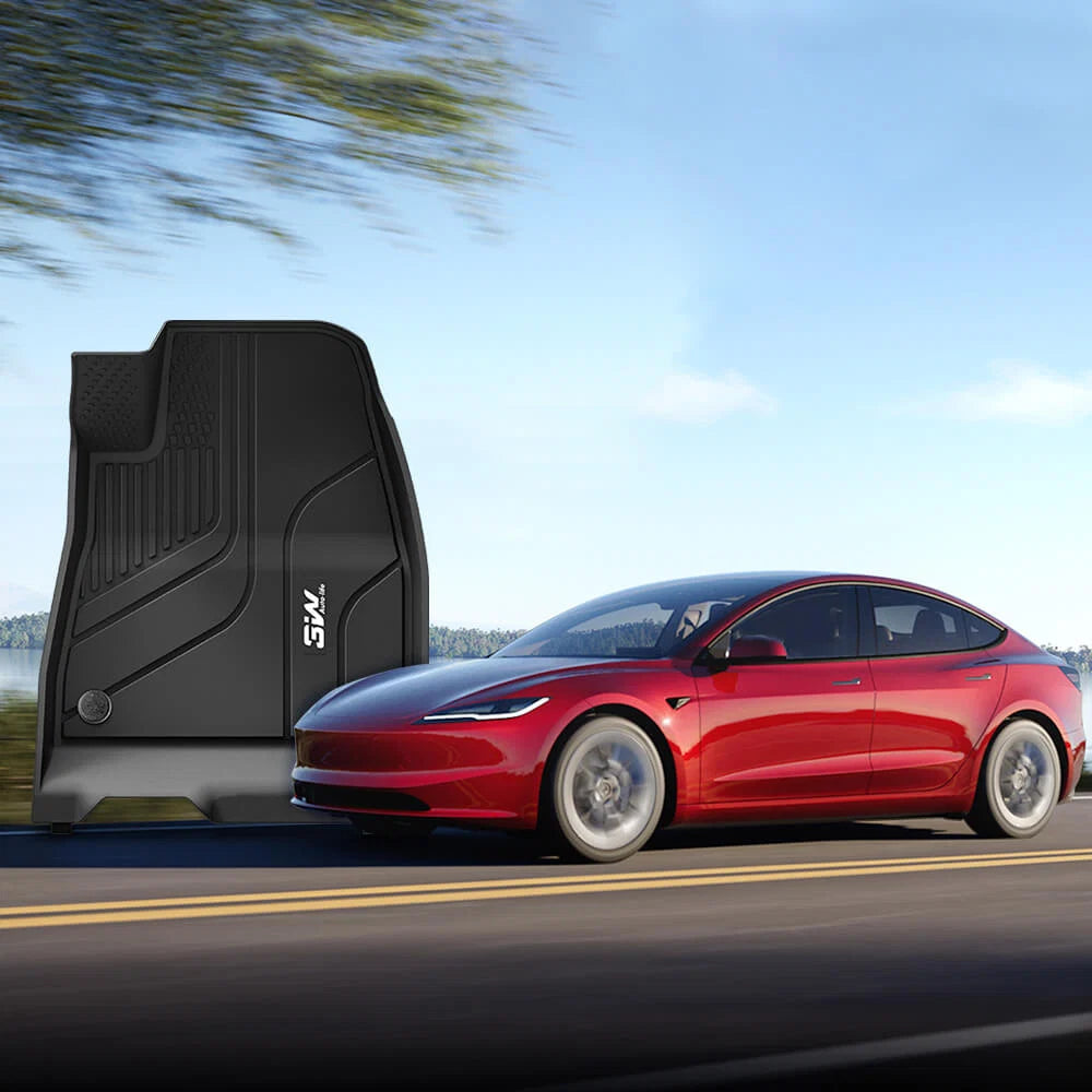 3W全TPE雙層防水靜音腳墊(升級版)Model 3 Highland 2024+(現貨)