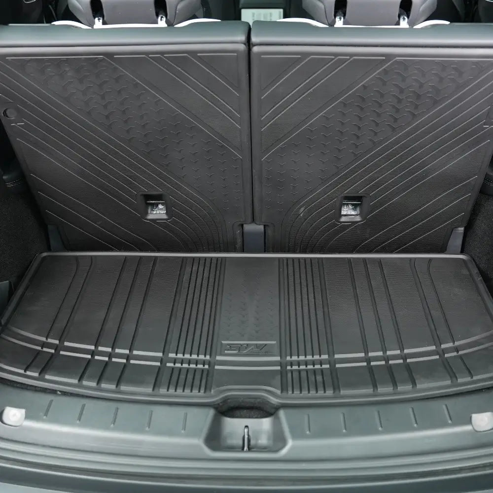 3W Tesla Model Y L 地氈+保護墊套裝(贈送 前+後屏幕保護貼及免費安裝)現貨