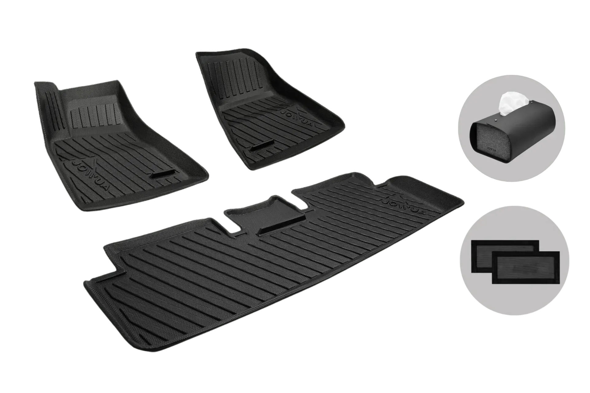 Jowua Model 3 Highland 2024+ All-Weather Floor Liners (Right Hand Drive Version)