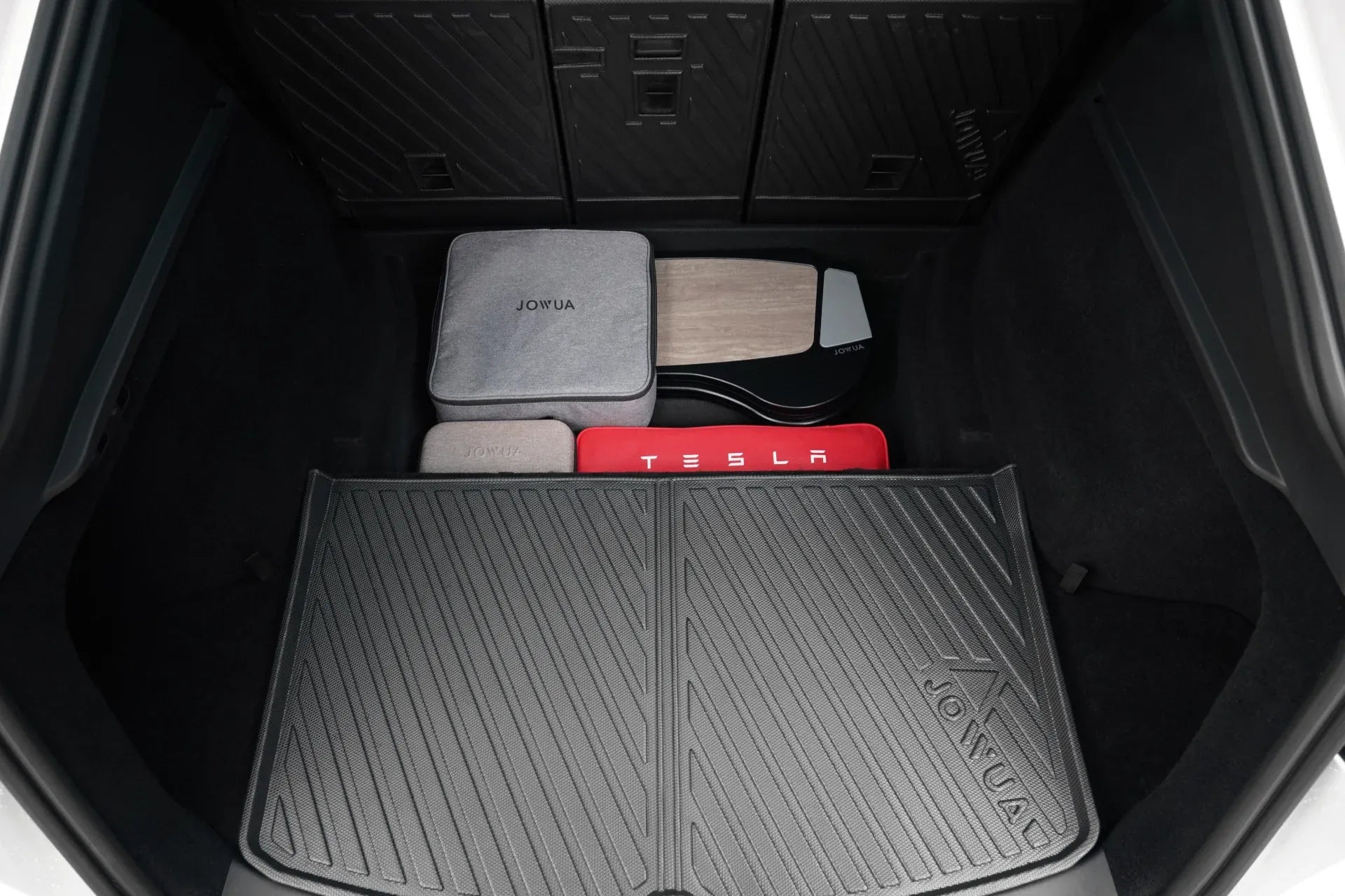 Jowua Model Y (Juniper 2025+) EasyShield Waterproof Trunk Liner + Rear SeatsBack