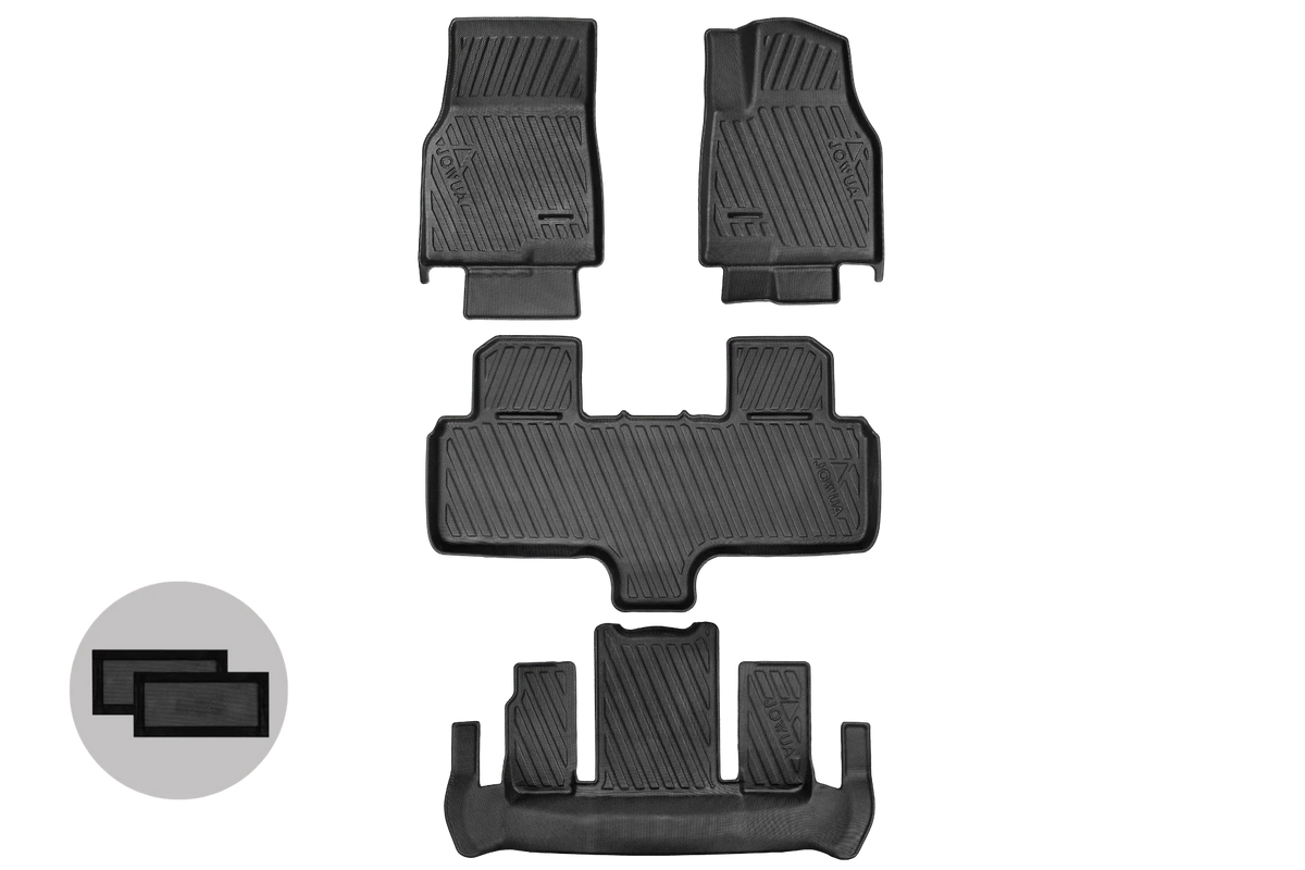 Jowua Model Y L (2026+) All Weather Floor Liner (Right Hand Drive Version)(贈送 前+後屏幕保護貼及免費安裝)